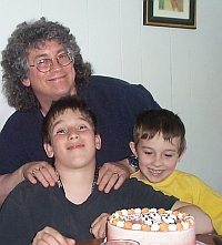 Jerry with sons Jeff and Alex