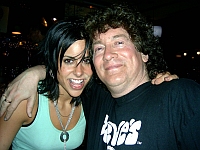 Miranie Morissette and I, after the first show I played with her on June 24, 2005